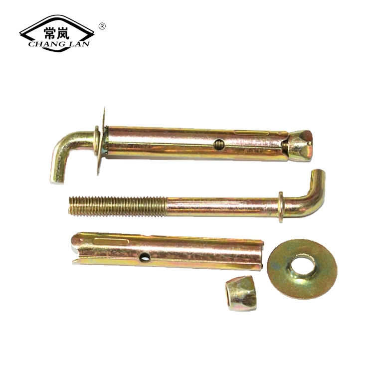 Water Heater Expansion Anchor Bolt with L Shape Hook