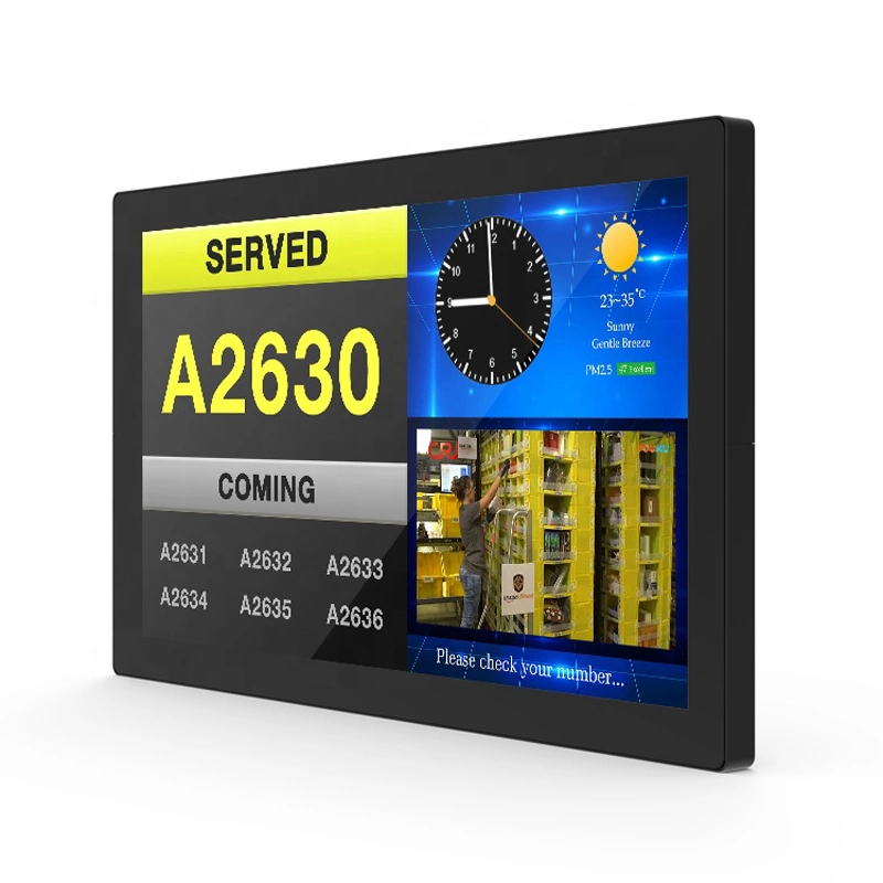 21.5 Inch Digital Signage Advertising Display Media Player Touch Screen Information Backlight LCD Display