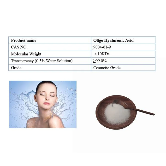 Top Factory Low Molecular Weight Hydrolyzed Sodium Hyaluronate/Oligo Hyaluronic Acid