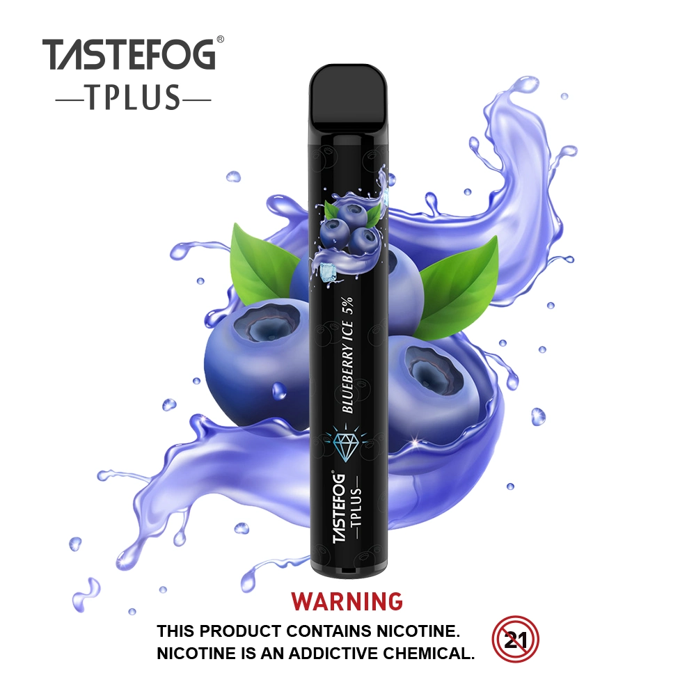 Tastefog Original Tplus 800 borlas para cigarros electrónicos Vape descartáveis com Tpd