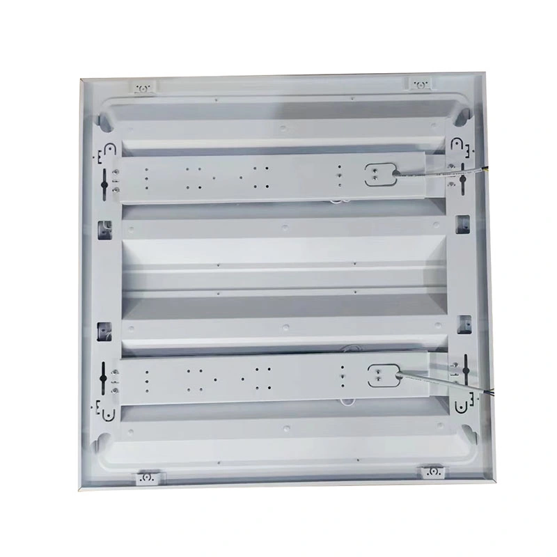 High Brightness Recessed Surface Ceiling Grille Lights Square LED 100W