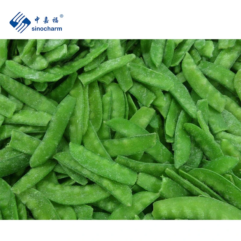 Sinocharm Brc a Factory Wholesale Price 10kg Bulk 4-8cm Frozen Snow Peas