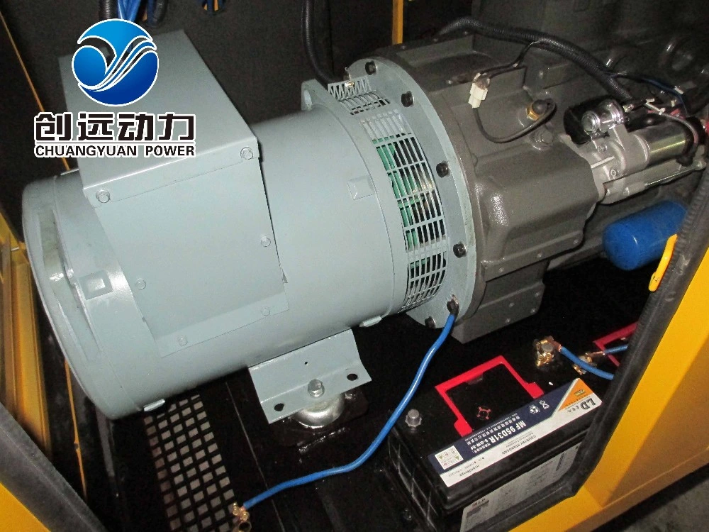 Shanghai Diesel Engine Stamford Alternator Soundproof Diesel Generator for Sale Images