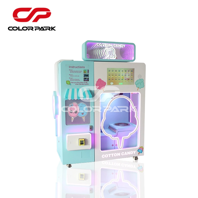 Colorful Park Game Machine Vending Machine Slot Machine Food Machine Cotton Candy Machine