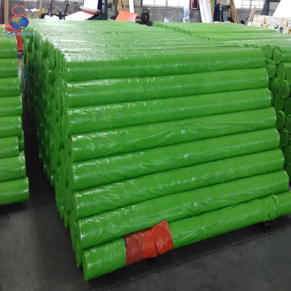 Double Green PE Tarpaulin Stocklot