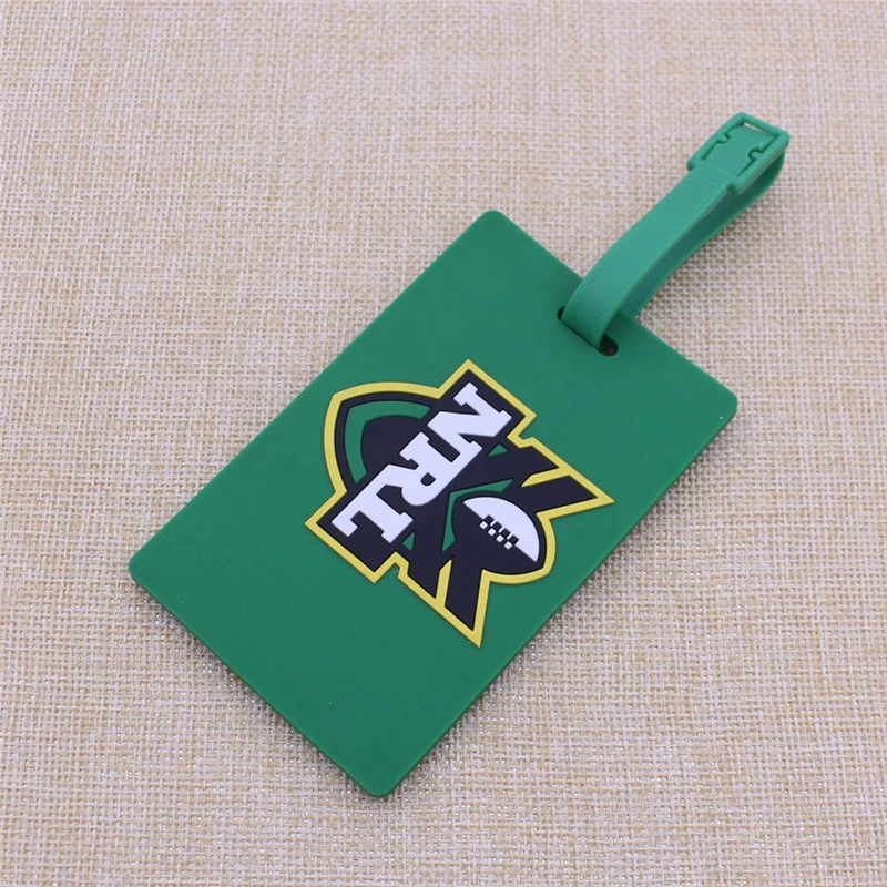 Wholesale/Supplier Airplane Customized 3D Soft PVC Rubber Travel Baggage Luggage Tags