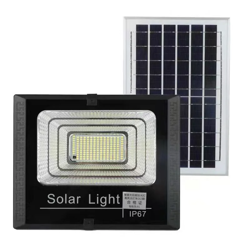 Fábrica directamente resistente al agua Solar LED Industrial Reflector exterior LED Jardín Iluminación de energía solar