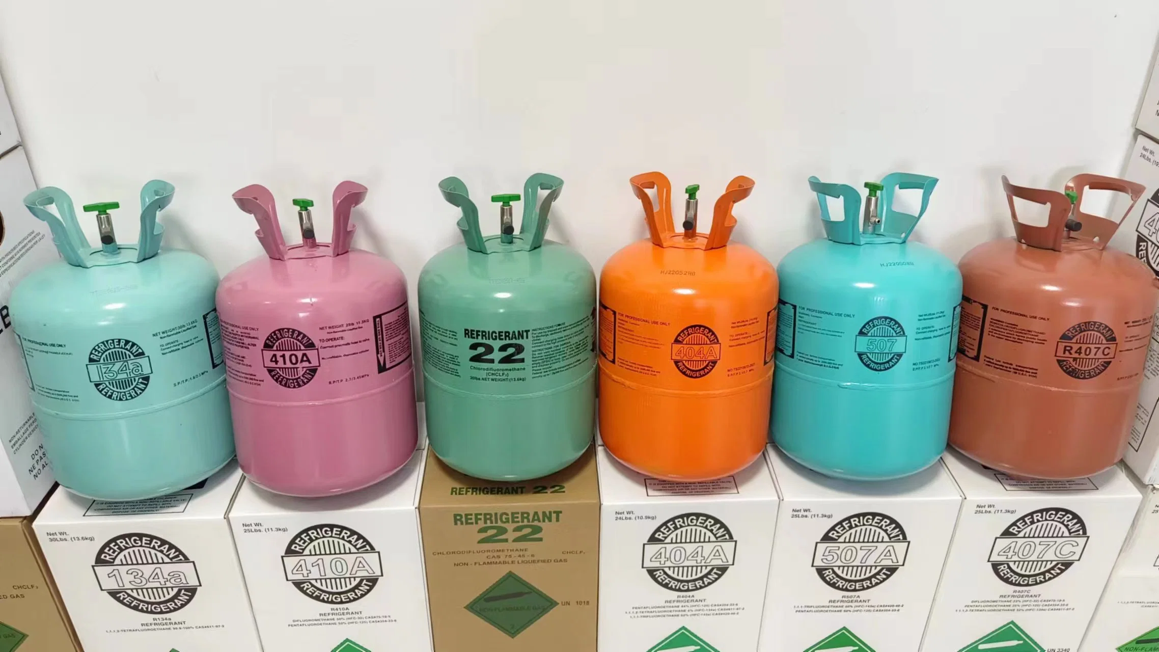 China Supplier Wholesale/Supplierr R507 Refrigerant Gas R134A R404 R407 R410 R507