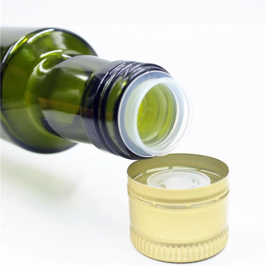 Custom Logo Olive Oil Bottle Cap 31.5*24mm for 250ml 500ml Olive Oil Bottle Personalized Packaging