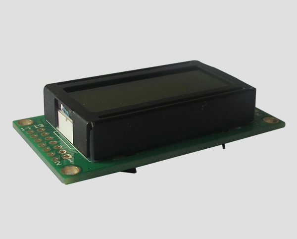 0802 Character LCD with Color Yellow-Green Controller St7066u for Equipment Application