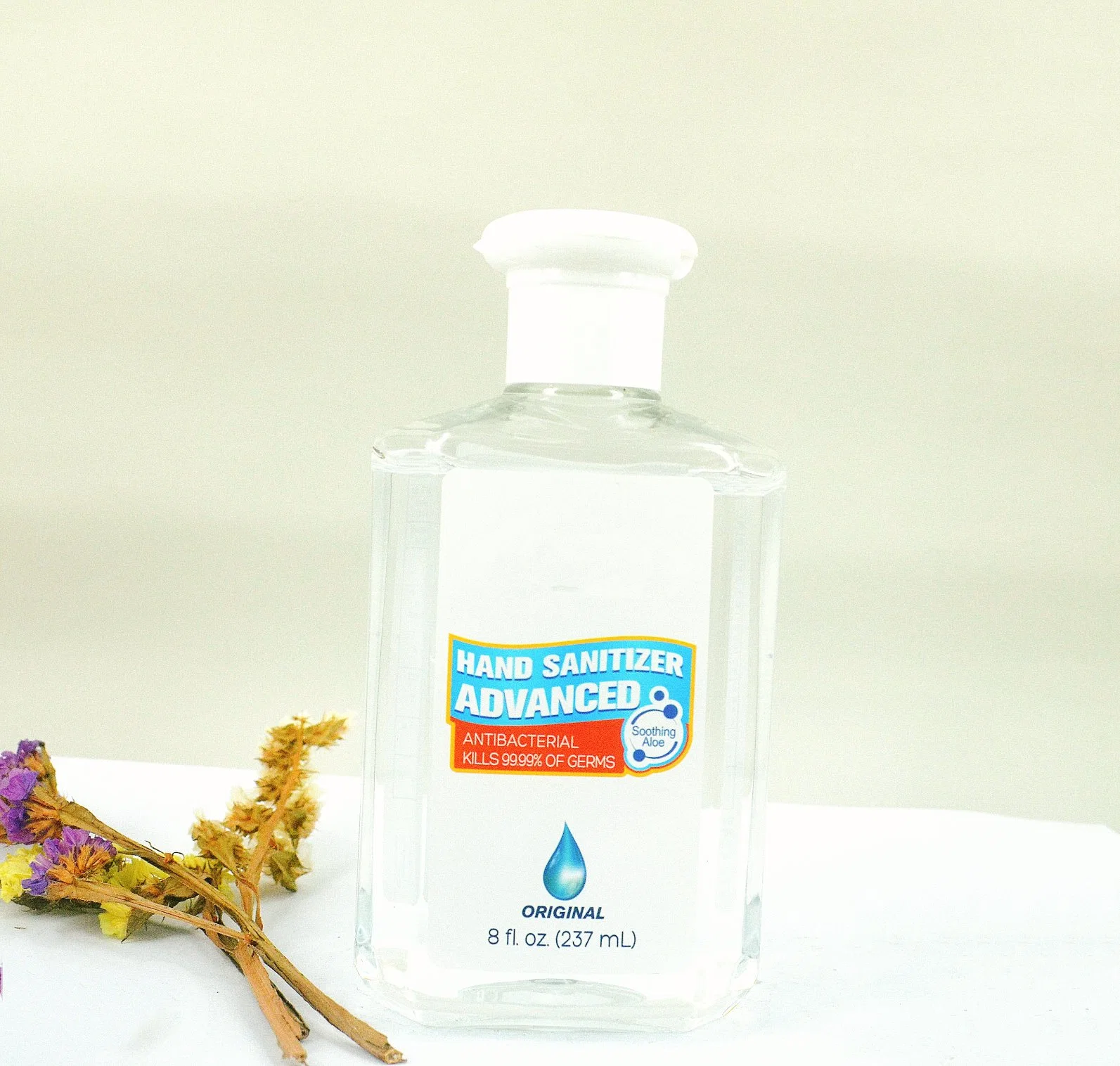 237ml Wash Free Private Label Disinfectant Alcohol Hand Sanitizer Gel