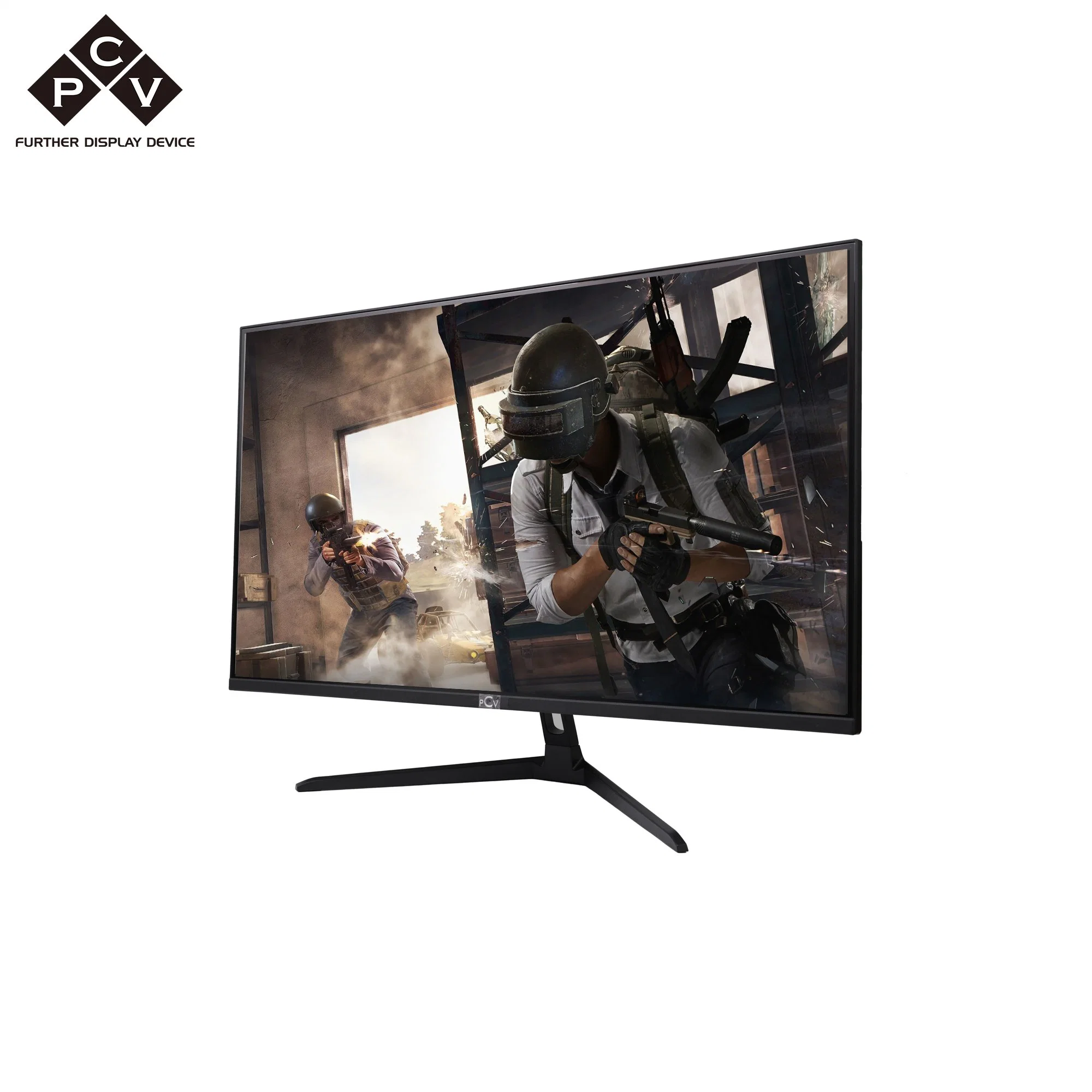 Montaje en pared de fábrica OEM 1080p Monitor HD FHD 18,5 19,5 Monitor LCD de 21,5 24 pulgadas para juegos de ordenador de sobremesa FHD