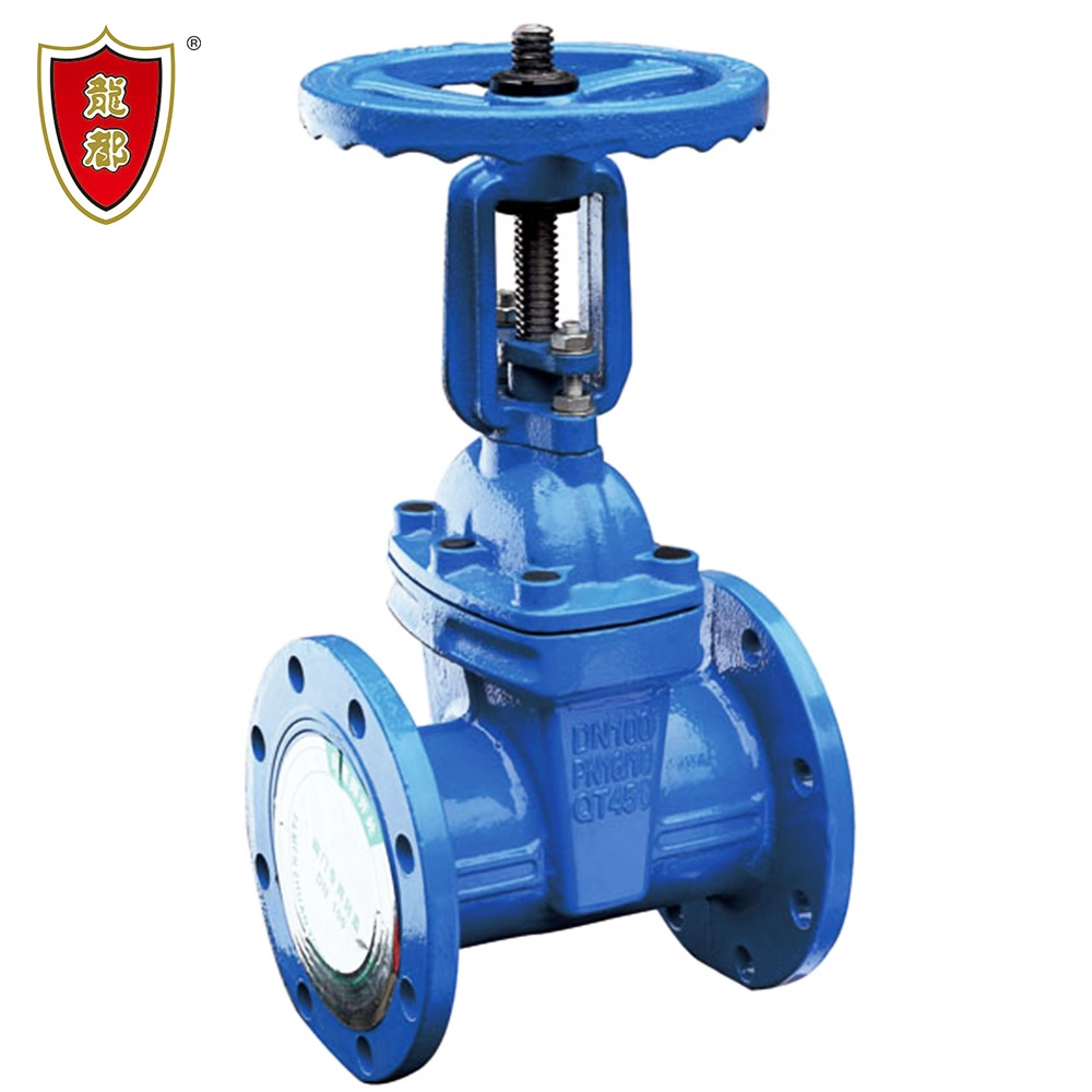 Ductile Iron Flange Type DN80 Industrial Pipe System Non-Rising Stem Electric Signal Gate Valve