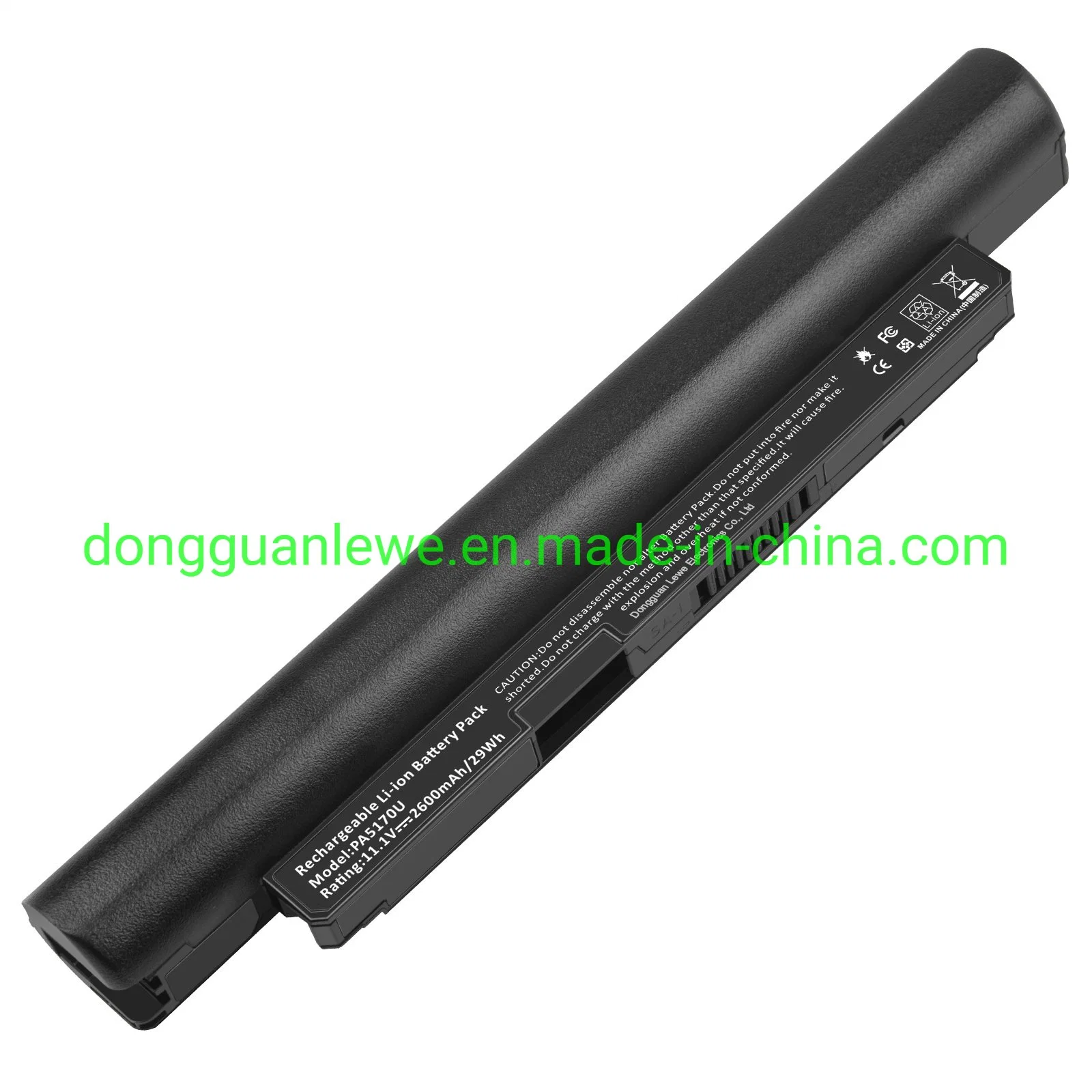 Batterie pour ordinateur portable Toshiba PA5170U PA5207U-1brs 11.1v 2600mAh Li-ion rechargeables