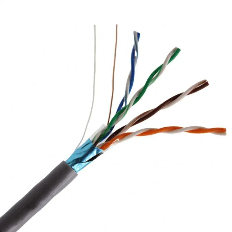 Factory Price Network LAN Cable CAT6 Ca6a UTP FTP STP SFTP 23AWG 4pair Indoor Outdoor Waterproof 100m 305m