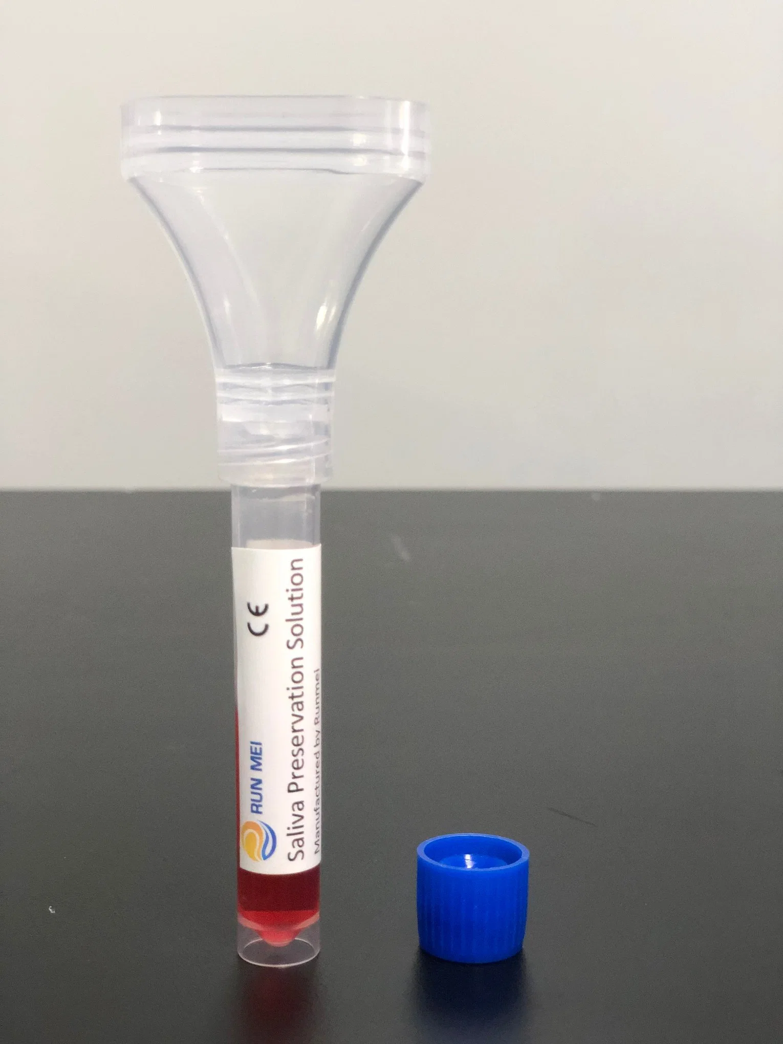 High Quality DNA Genetic Testing Sampling Saliva Collector Kit, DNA Rna Virus Test Lab Gene Detection Disposable Saliva Collector