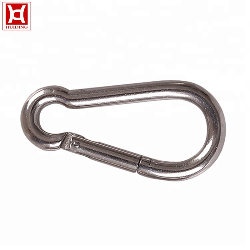 Factory Direct Stainless Steel Carabiner Spring Snap Hook