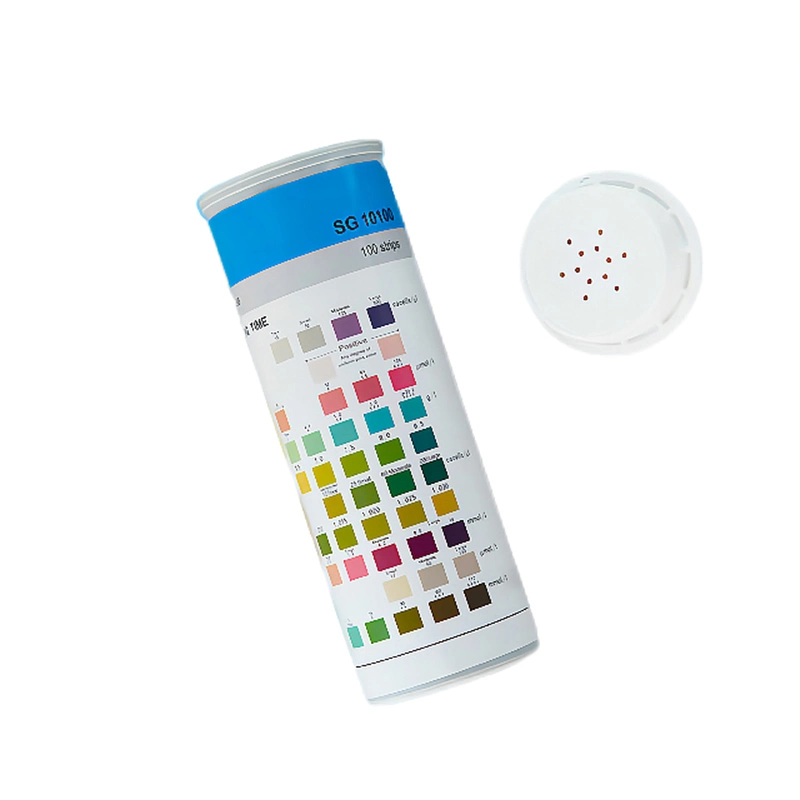 L'analyse de l'urine 3v 10v Paramètres Glucose les bandelettes de test de pH de la créatinine Infection des voies urinaires bandelette de test de l'urine