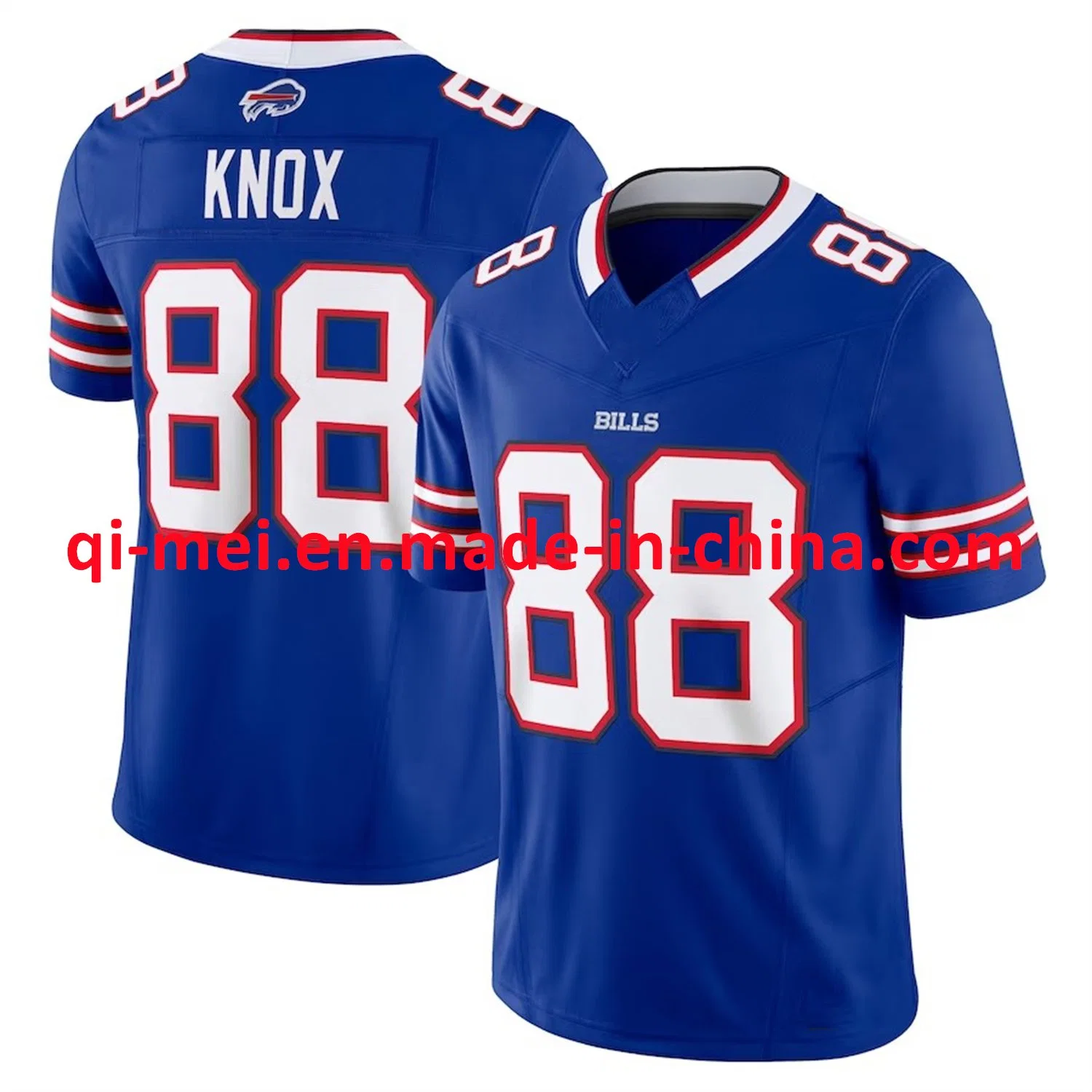 Maillots de football Buffalo Bills 17 Josh Allen 14 Stefon Diggs Knox White Miller Vapor F. U. S. E. Limited Dropshipping pas cher 2023