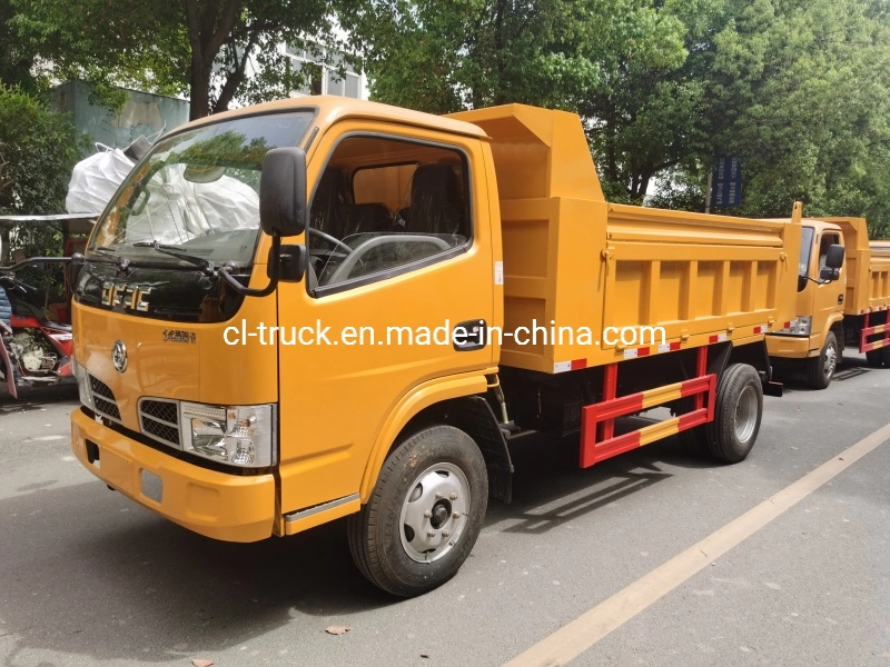 Manufacturer Special Dongfeng 4X2 Loading 3tons 4 Tons Mini Dump Truck for Sale