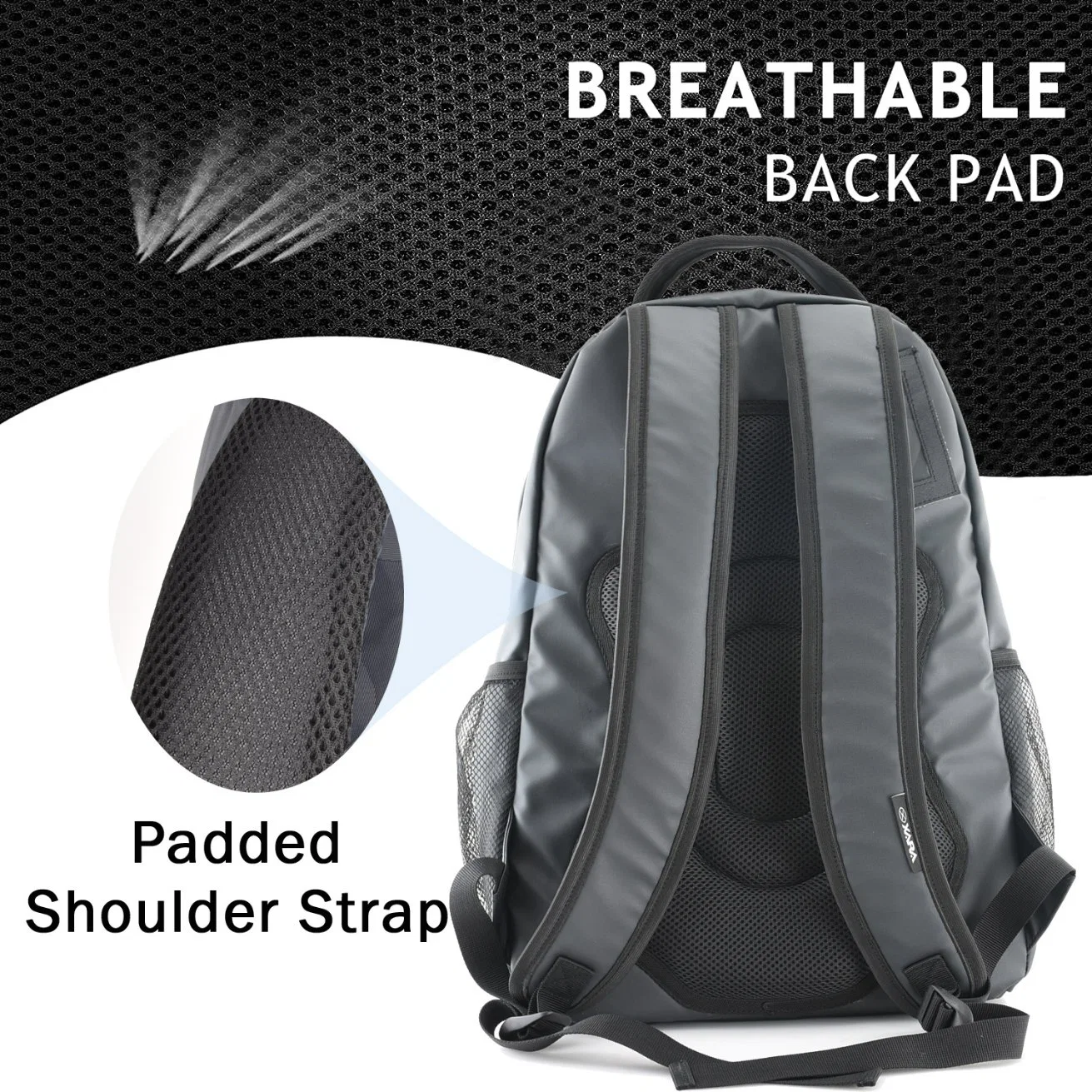 Mochila Escolar Esportiva à Prova d'Água Personalizada para Viagem com Laptop