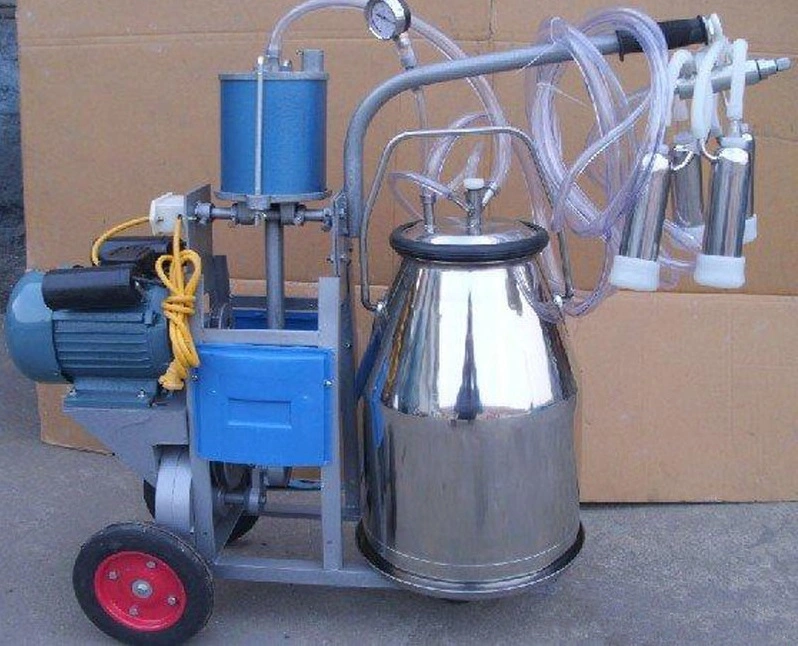 Mini Single Dairy Cow Milking Machine for Small Business