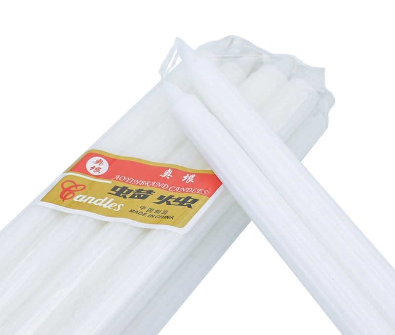 Home Candles Cheap Wax White Candles Supplier