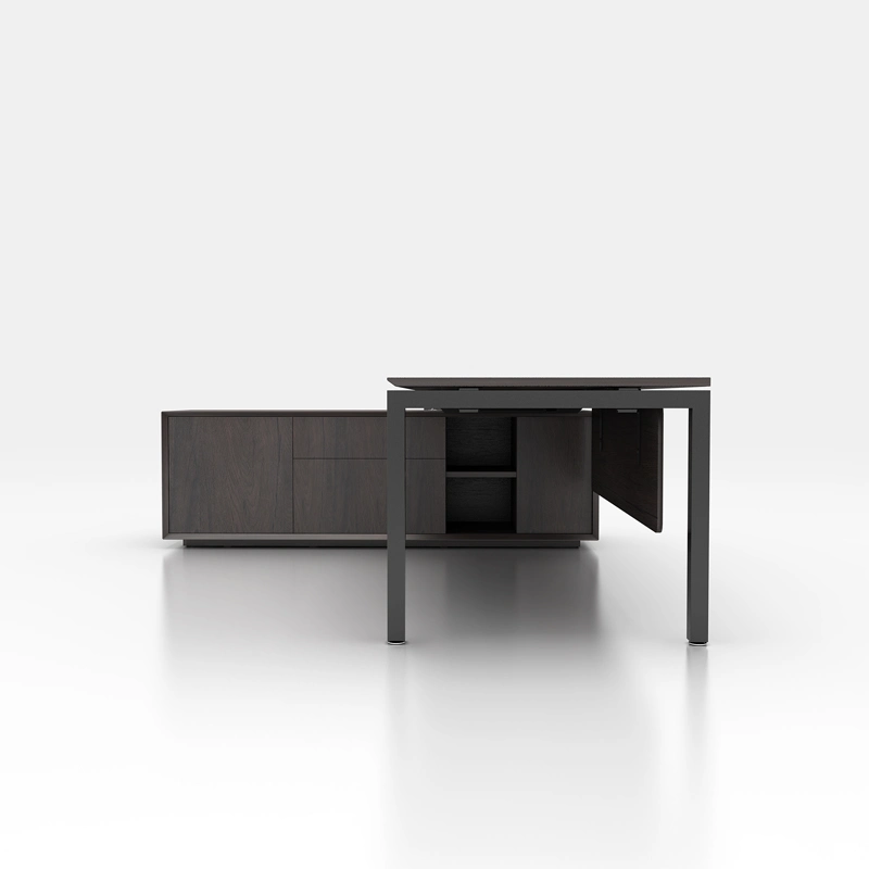 China Wholesale/Supplier Luxury Manager Table Modern L Shape Executive Desk