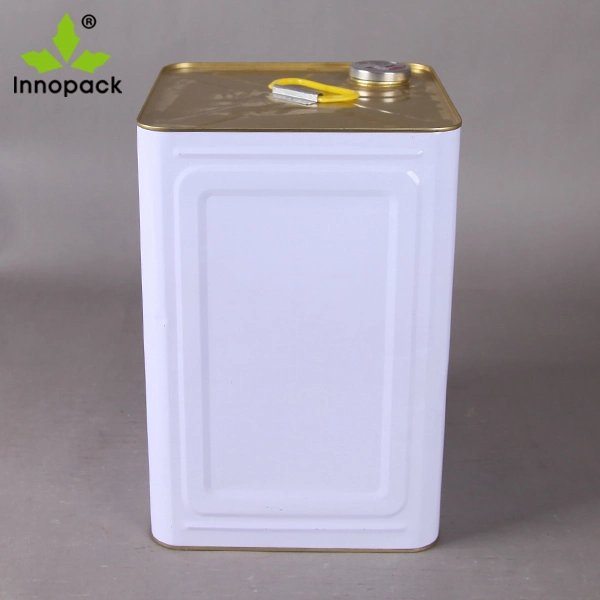 Food Grade Tin Can 18 Liter with Lid for Cooking Oil