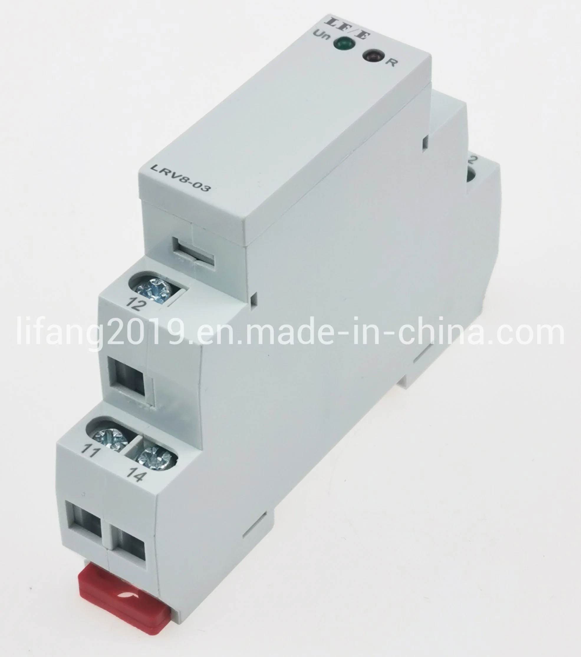 Lrv8-04 Type 3 Phase+N Monitoring Voltage Relay, Industrial Control Phase Sequence and Phase Failure Protection Relay, 3 Phase Monitoring Voltage Relay