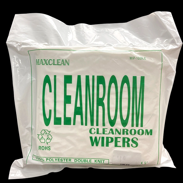 Competitive Price Various Size Dust Free Soft 100% Polyester Cleanroom Wiper