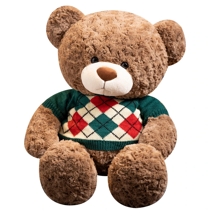 Wholesale Soft Giant Teddy Bear Toys Stuffed Plush with Cloth