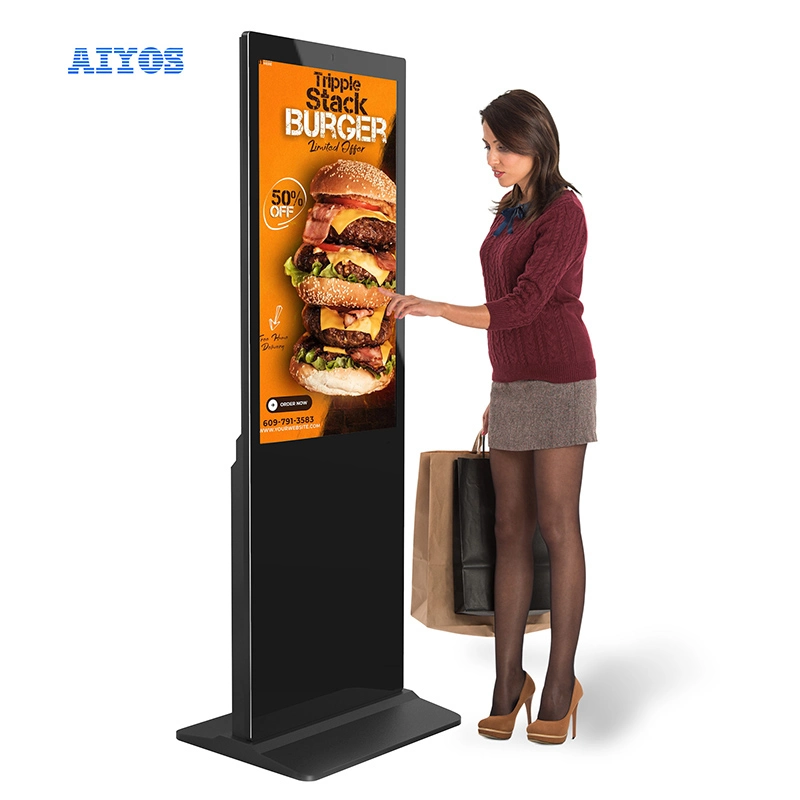 IPS Full HD, Wide USB Information Kiosk Advertising Screen Display