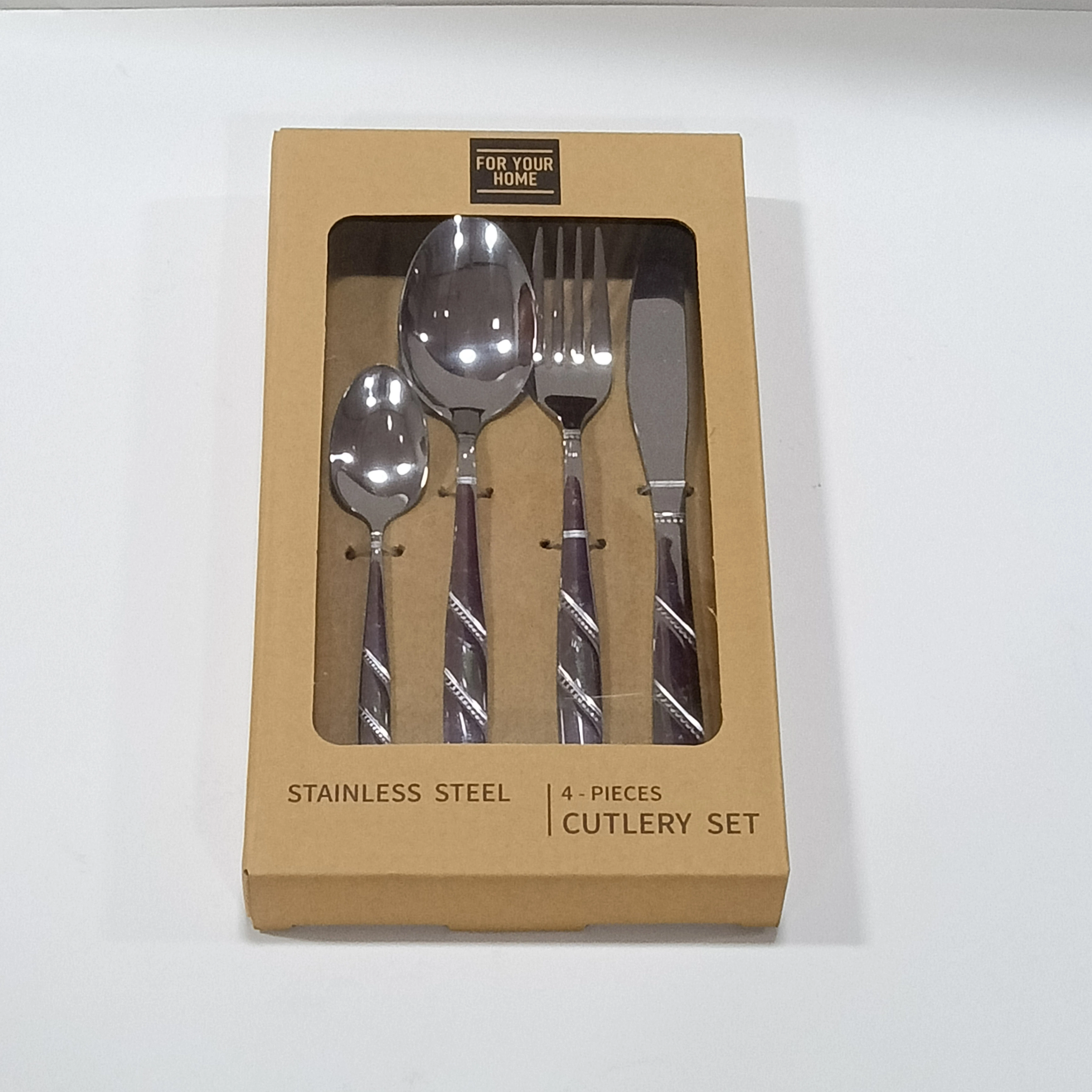 Hot Sale Tableware Stainless Steel Cutlery Set with Gift Box