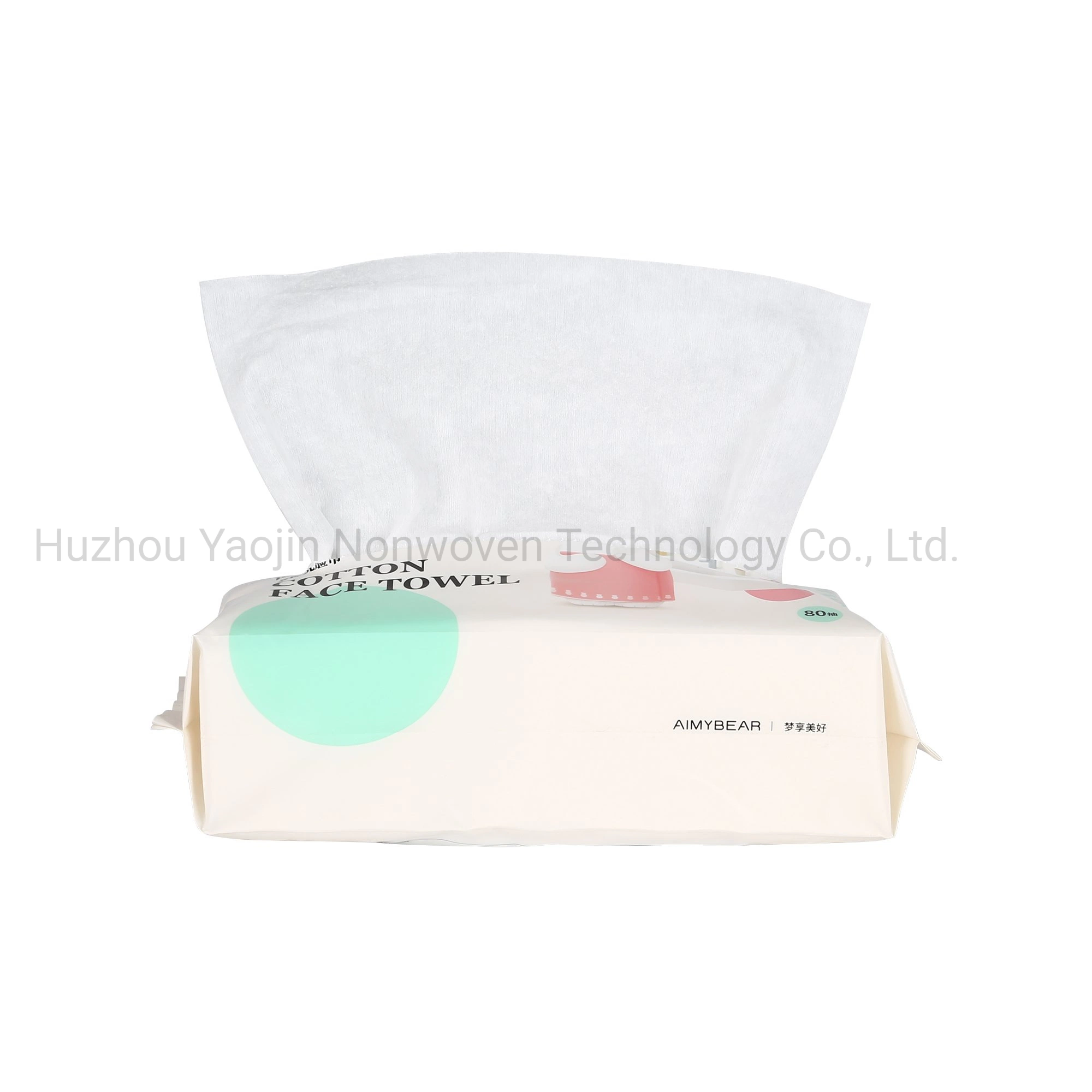 China Disposable Cotton Tissue Dry Wet Facial Towel Wholesale/Supplier Price Natural Cotton Tissue Supplier