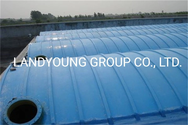 Couvercle du réservoir des eaux usées Glassfiber personnalisé FRP GRP Couvercle de collecte de l'odeur