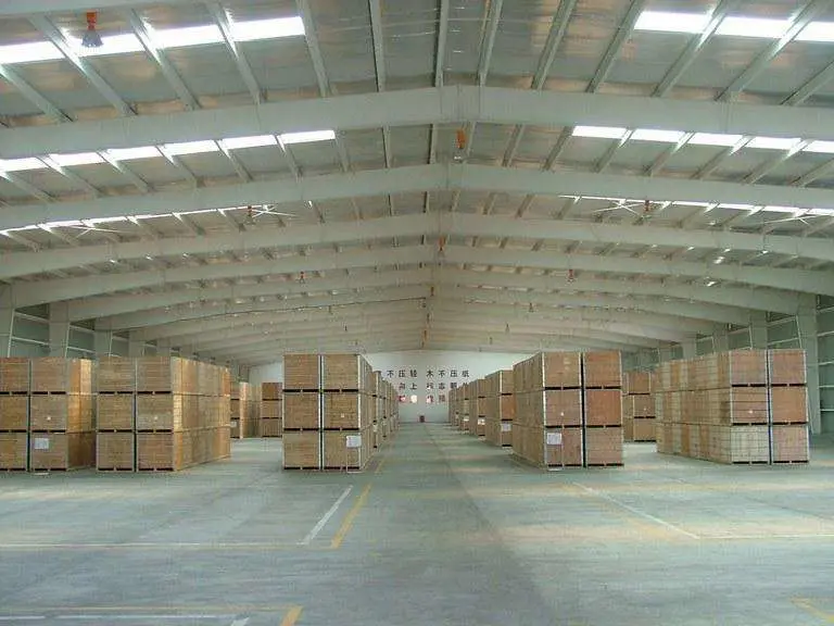 Industrial Warehouse Workshop Use Prefab Steel Fabrication Building