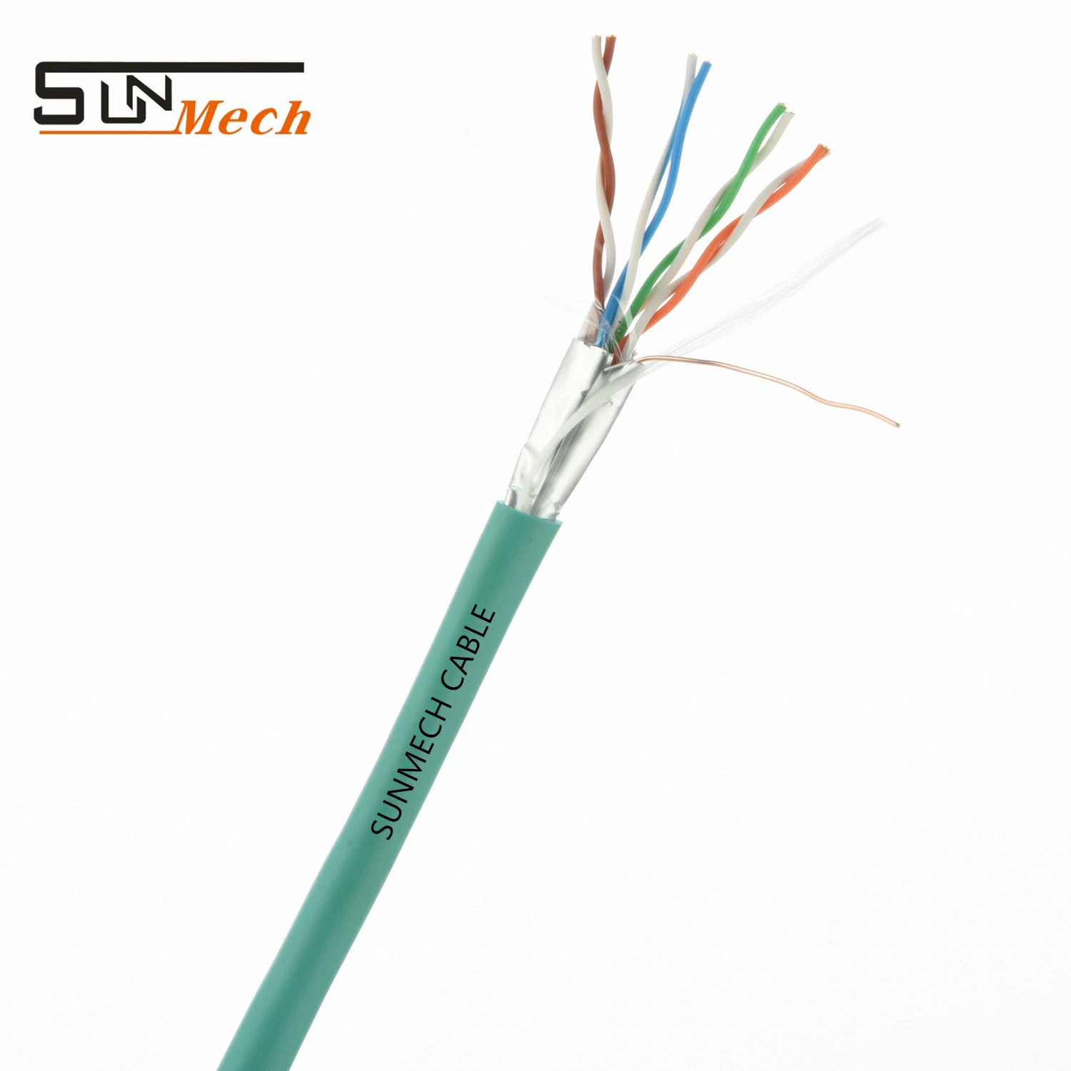 Professional Outdoor Indoor Telephone Wire Cu Insulated PVC Sheathed 2pair/4pair/6pair/8pair 10pair Bc Flat Telephone Cable