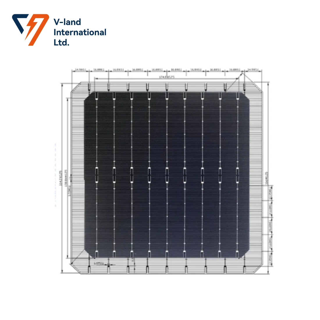 Buen Precio Home Storage System PV System Module Solar Cell