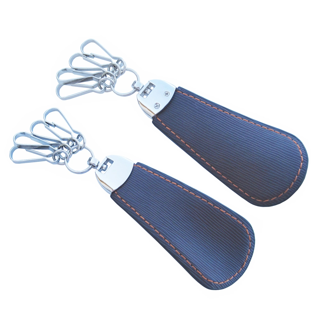 China Wholesale/Supplier Personalized Fashion Leather Shoe Keychain Custom Various Colors PU Shoe Horns Keychain for Promotional Gift (A2102051)