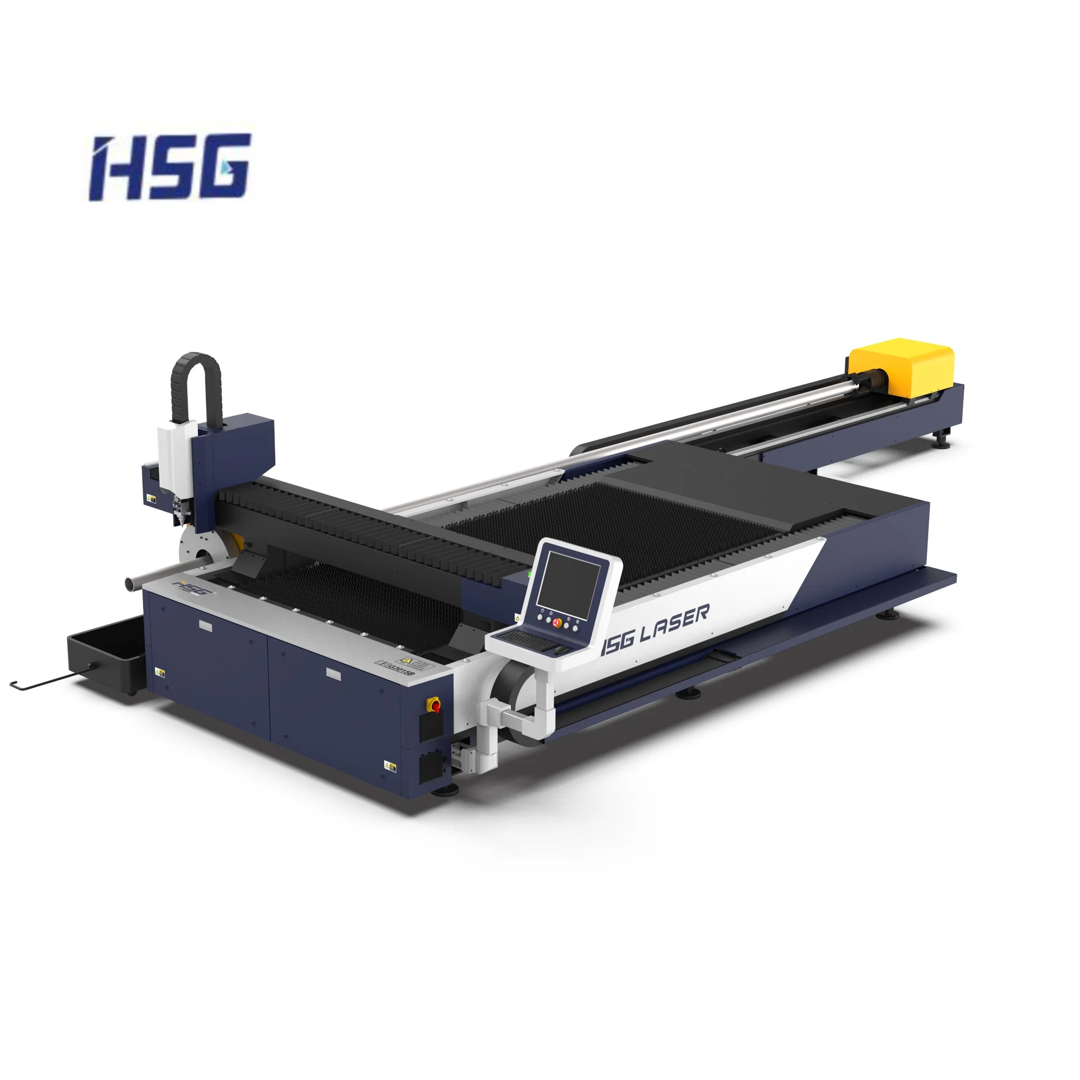 Angle Steel Laser Cutting Machine with Pipes Metal Cutter CNC Fiber Laser with Ipg/Raycus Power Source 6600W Price