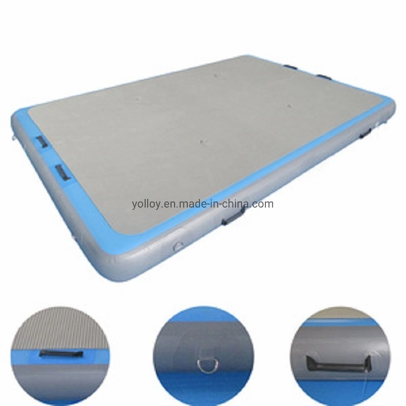 Inflatable Floating Dock Water Cushion Inflatable Floating Island Raft