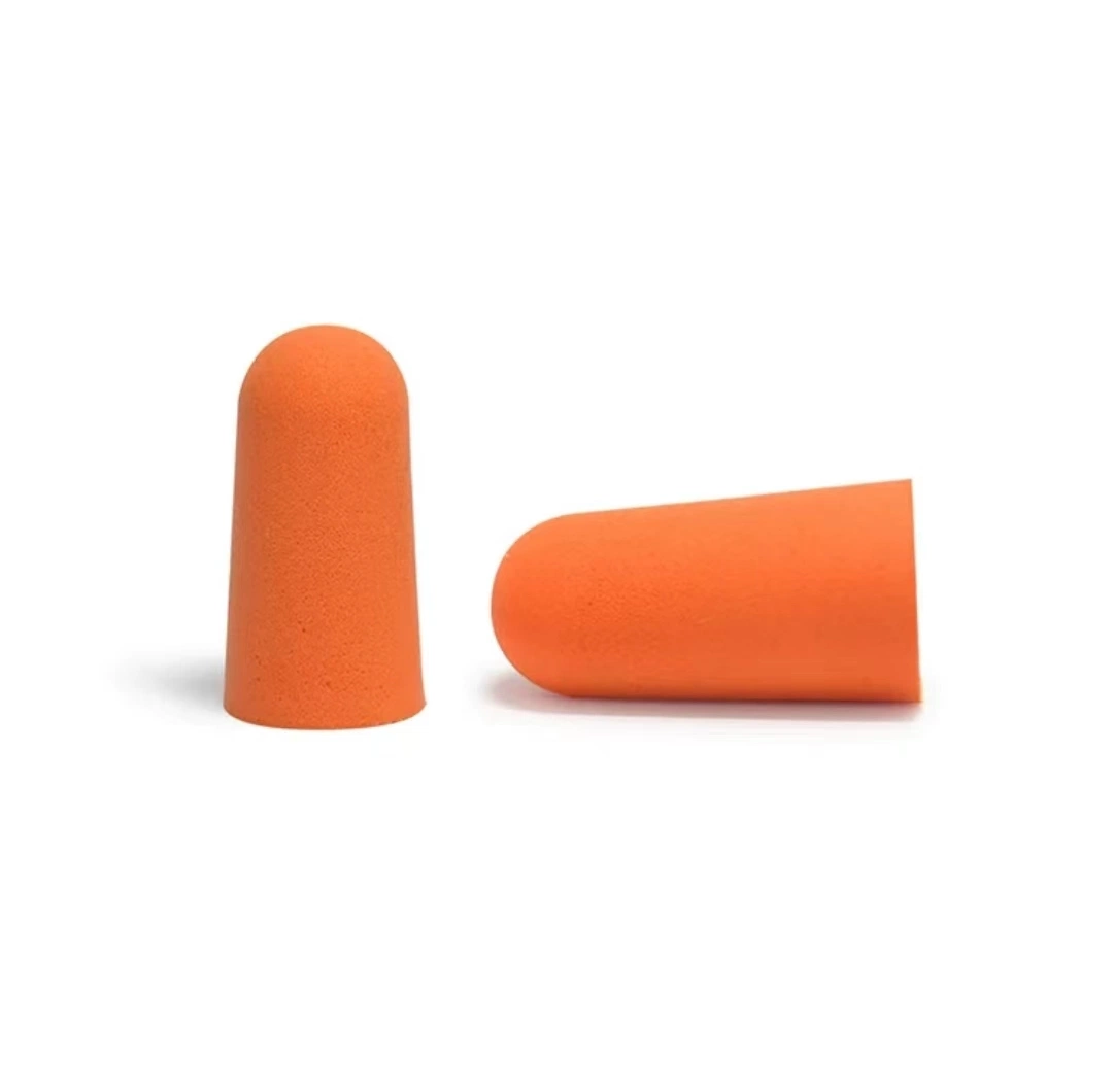 CE Standards Noise Reduction Earplugs Hearing Protection Snr 26dB Bullet Shape PU Foam Earplugs Rar Plugs