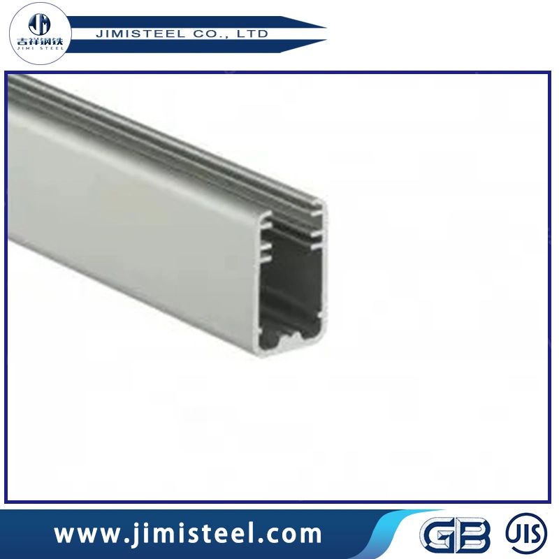 Perfil de extrusión de aluminio anodizado de 6061/6063 con T6 para la construcción, energía solar, la bancada de aluminio, edificio residencial, la arquitectura, el disipador de calor