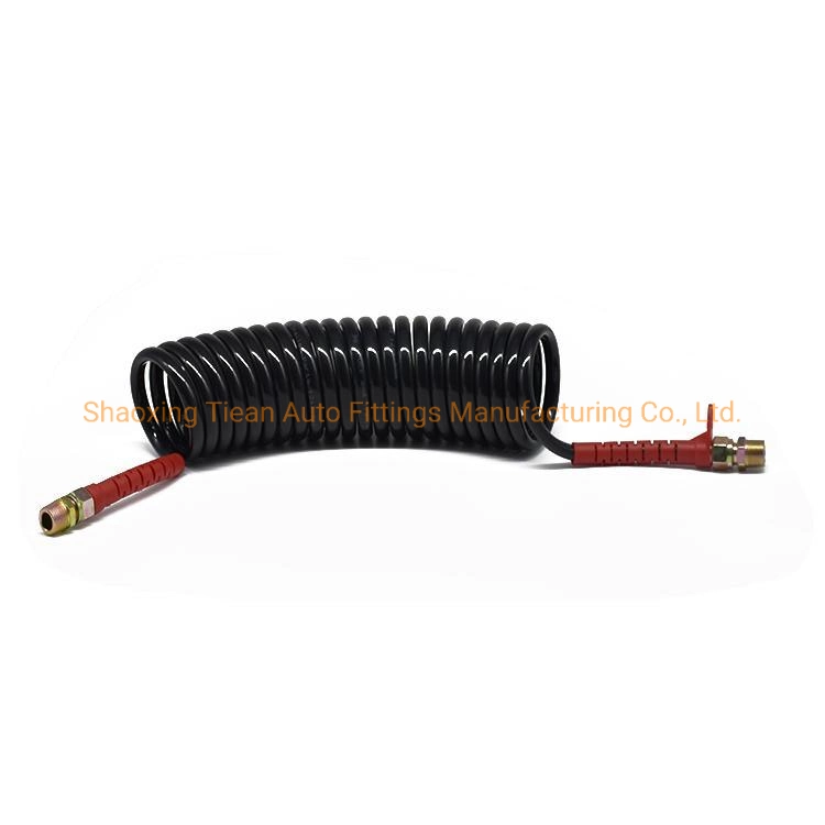 Factory 6mm PU 100% Plastic spiral Air Coil Hose