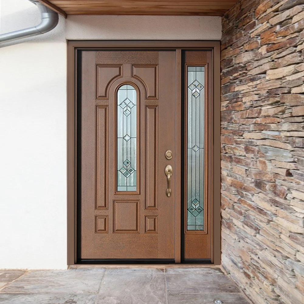 Exterior Wood Door Design Double Fiberglass Door