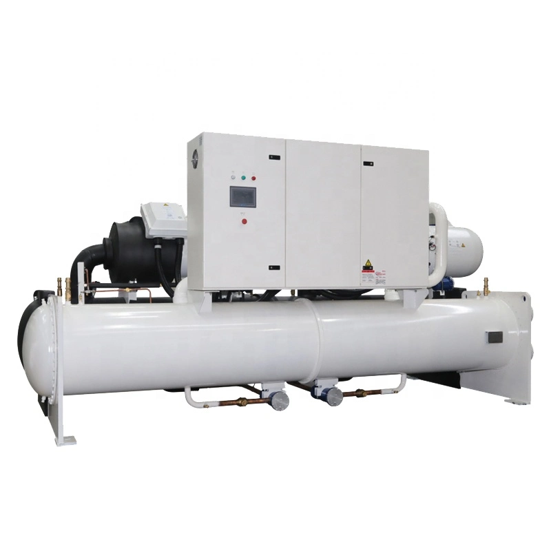 R134A Cold-Water Water-Cooling Chiller do parafuso do chiller de agua refrigerado ar condicionado Sistema HVAC