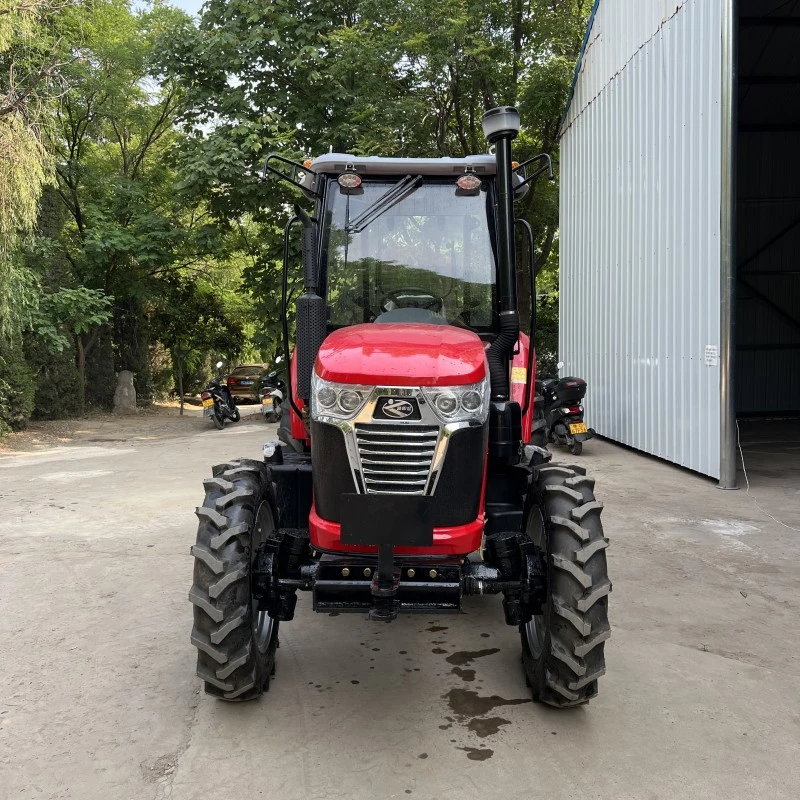 Chinese 4WD 120HP Wheeled Tractor on Farm for Sale with New Produced