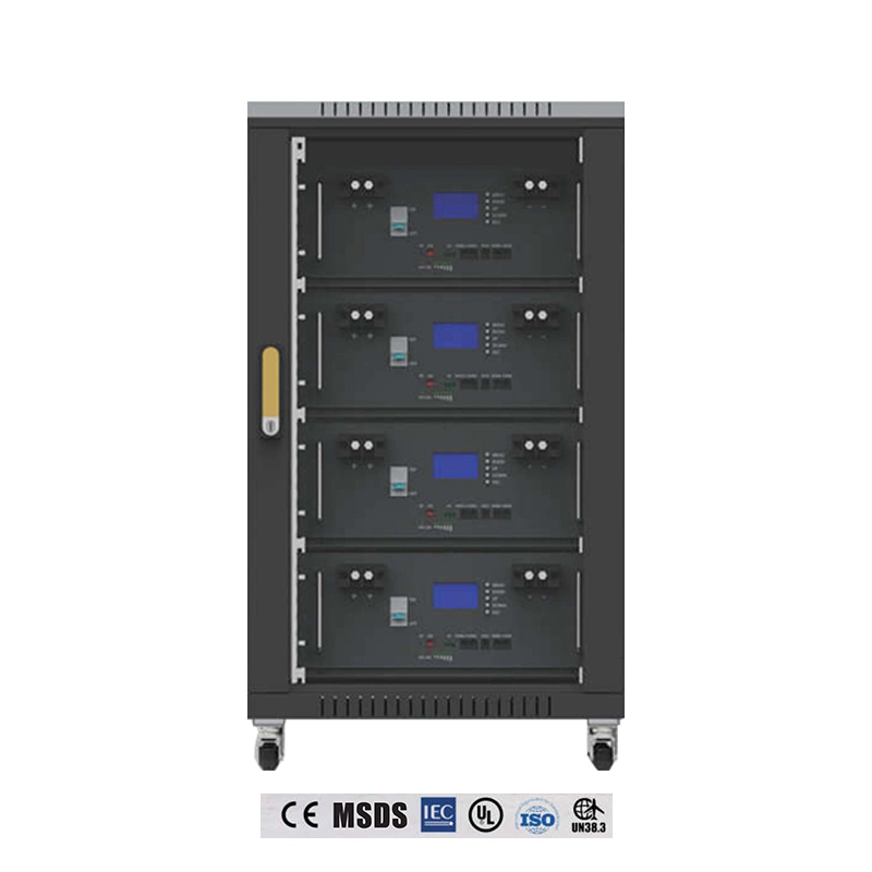 Rack Mounted LiFePO4 Energy Storage Battery 48V 5kwh 10kwh 15kwh 20kwh IP21 for Solar Home Energy Storage System