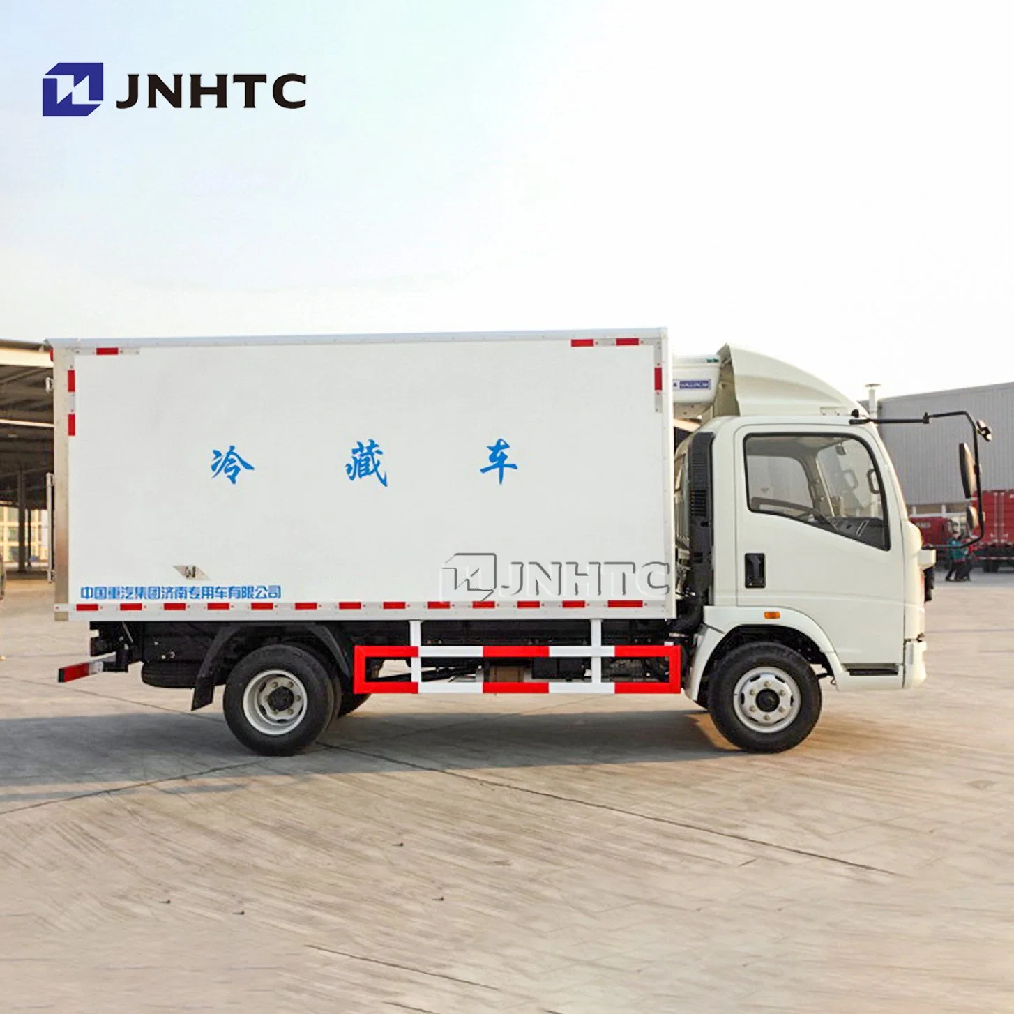 Small Model Refrigerated Truck Container Van Model
